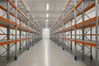 clean warehouse racking